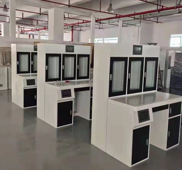 河南檔案系統(tǒng)訂購?fù)鳈n案凈化整理臺一批，已投入使用